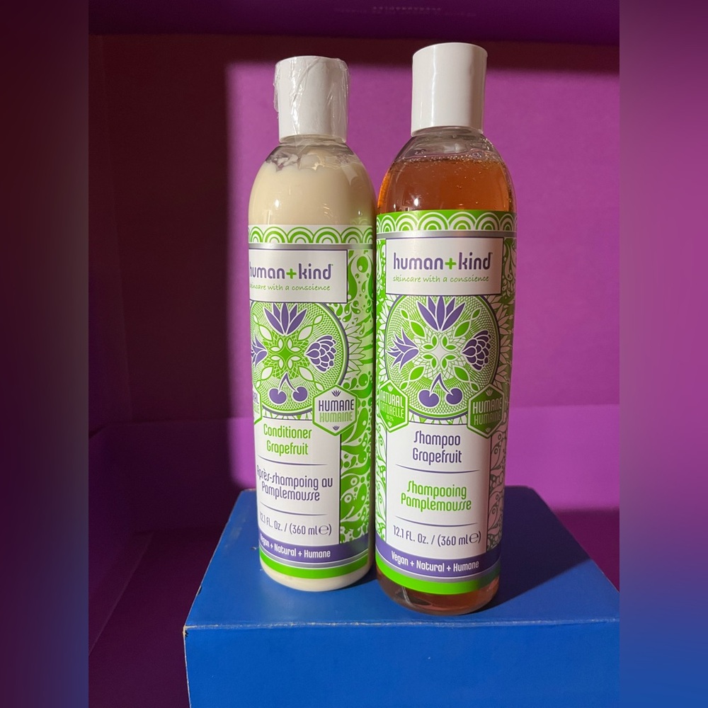 Humankind Grapefruit Hair Care Duo - Brand New
